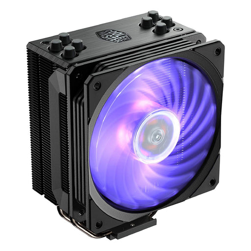 Click image to open expanded view Cooler Master RR-212S-20PC-R1 Hyper 212 RGB Black Edition CPU Air Cooler 4 Direct Contact Heat pipes 120mm RGB Fan