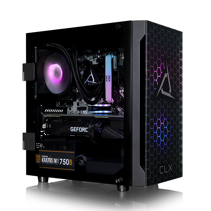 NVIDIA® GeForce RTX™ 2060 6GB AMD Ryzen™ 7 5800X 3.8GHz Octa-Core MSI B550M PRO-VDH WIFI - Micro ATX