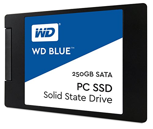 WD Blue 250GB PC SSD - SATA 6 Gb/s 2.5 Inch Solid State Drive -  WDS250G1B0A [Old Version]