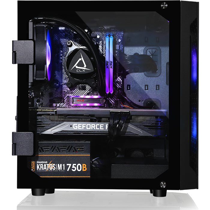 NVIDIA® GeForce RTX™ 2060 6GB AMD Ryzen™ 7 5800X 3.8GHz Octa-Core MSI B550M PRO-VDH WIFI - Micro ATX