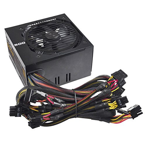 EVGA 500 B1, 80+ BRONZE 500W Power Supply, 3 Year Warranty, Includes FREE Power On Self Tester 100-B1-0500-KR