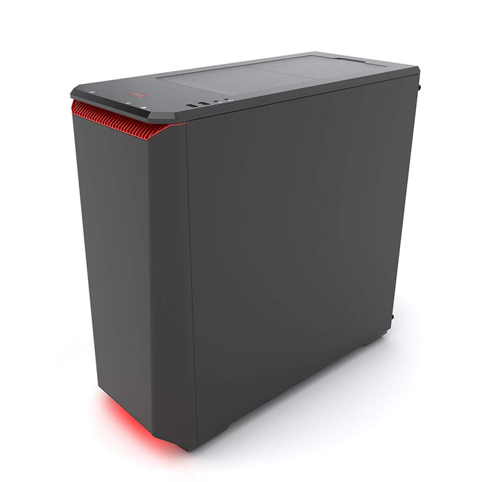 Phanteks Eclipse P400S Silent Edition with Tempered Glass, Black/Red Cases