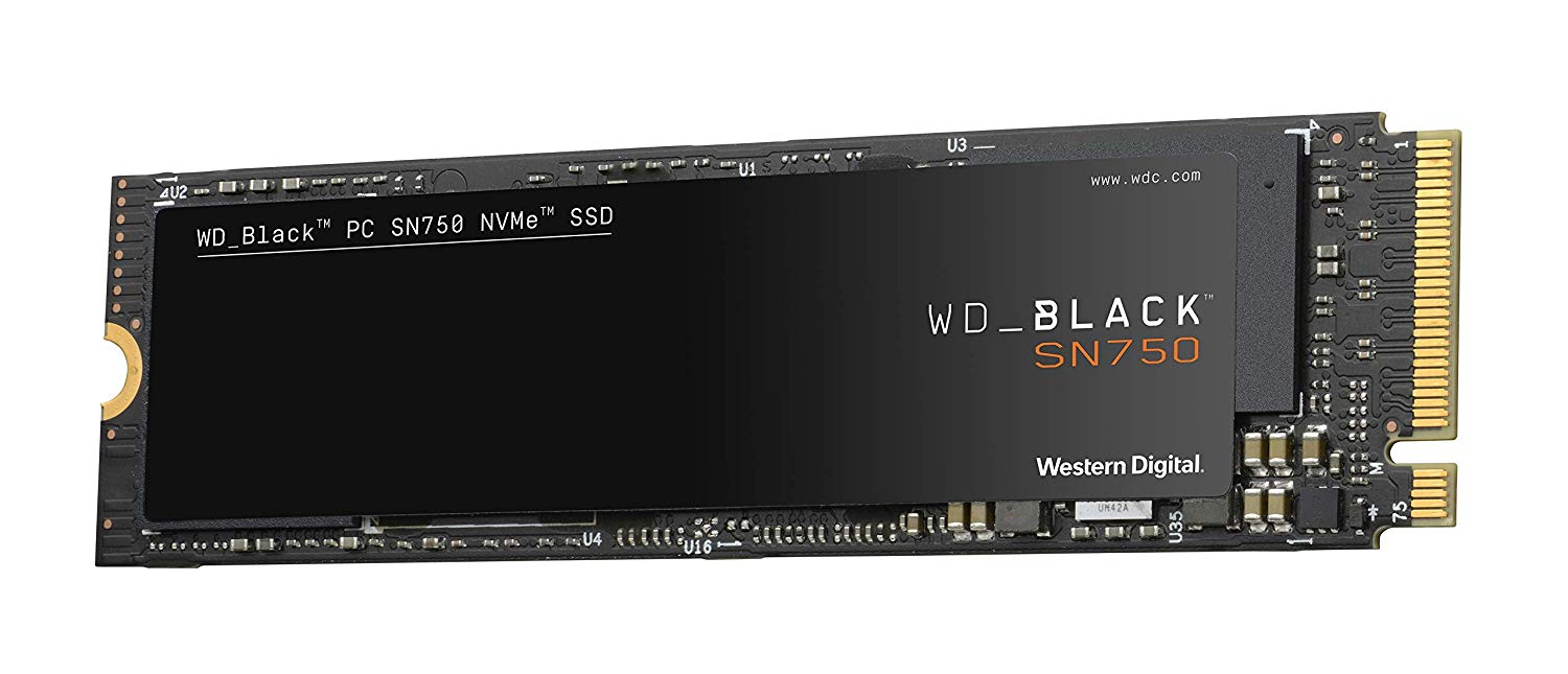 WD Black SN750 1TB NVMe Internal Gaming SSD - Gen3 PCIe, M.2 2280, 3D NAND - WDS100T3X0C