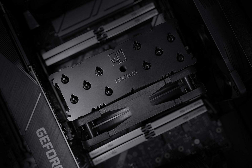 NOCTUA NH-U12S chromax.Black, 120mm Single-Tower CPU Cooler (Black)
