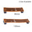 Kyerivs 2 Way SLI Bridge Flexible, 3 Slot SLI Crossfire Connector for ASUS, Nvidia Graphics Card (120mm 1pc)
