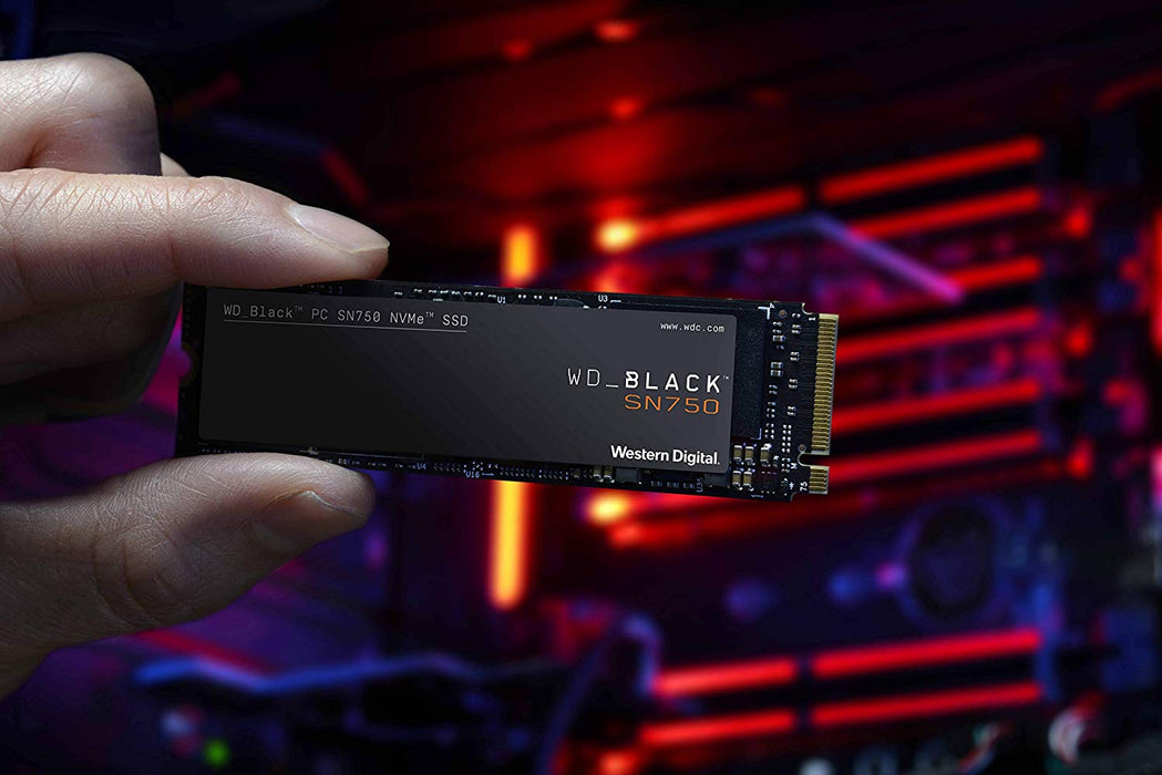 WD Black SN750 1TB NVMe Internal Gaming SSD - Gen3 PCIe, M.2 2280, 3D NAND - WDS100T3X0C