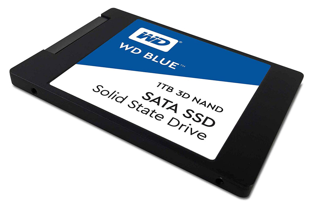 WD Blue 3D NAND 1TB PC SSD - SATA III 6 Gb/s, 2.5"/7mm - WDS100T2B0A