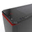Phanteks Eclipse P400S Silent Edition with Tempered Glass, Black/Red Cases