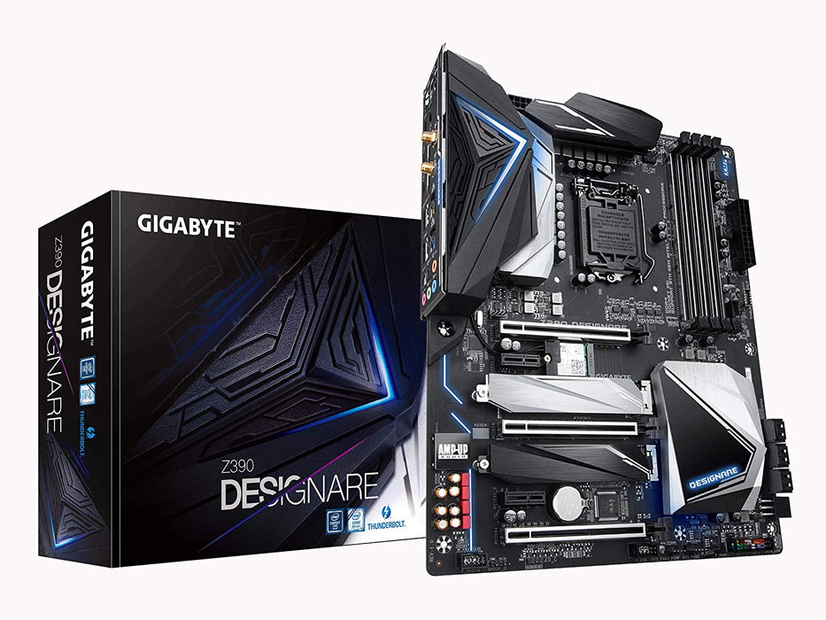 GIGABYTE Z390 DESIGNARE Gigabyte (Intel LGA1151/Z390/ATX/2xM.2/Thunderbolt 3/Onboard AC Wifi/12+1 Phases Digital Vrm/Motherboard)