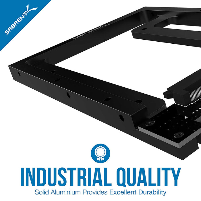 Sabrent 2.5” SSD & SATA Hard Drive to Desktop 3.5” SATA Bay Converter Mounting Kit (BK-PCBS)